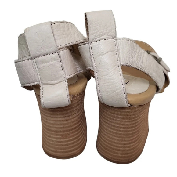 Born Tahlia Ankle Strap Stacked Heel Sandals - Picture 6 of 6